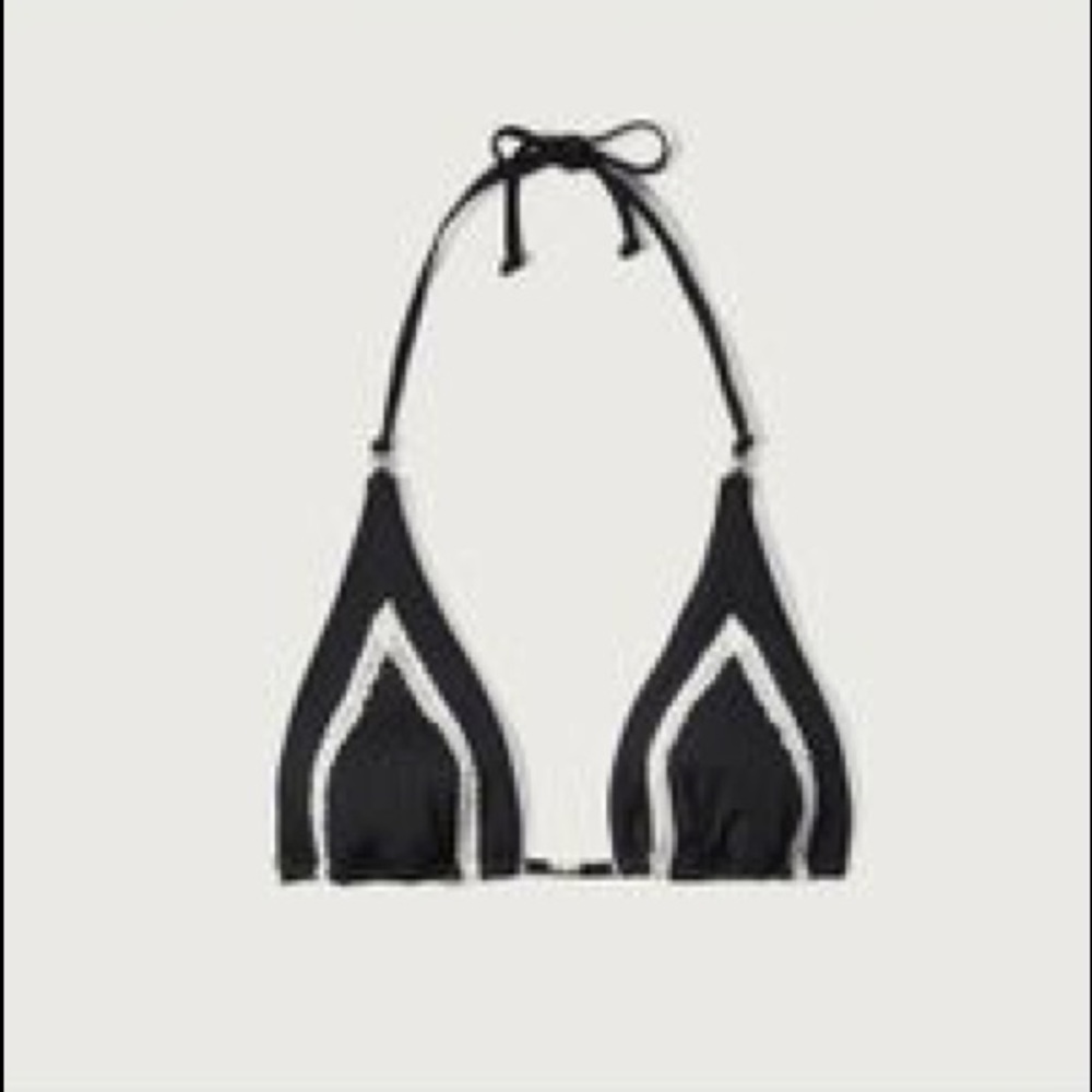 A&F Lace Triangle Bikini Top